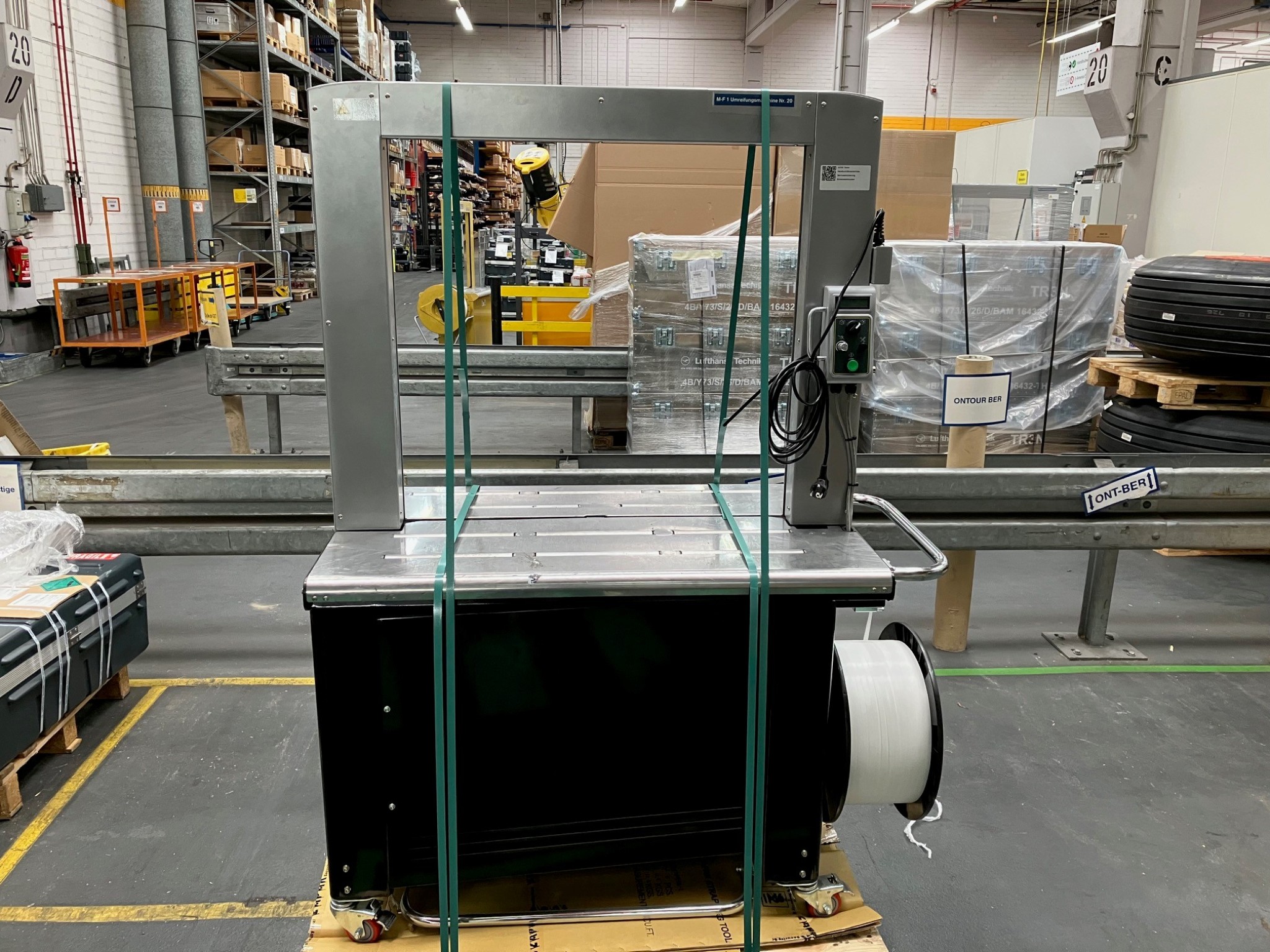 Umreifungsmaschine Ernst Jäger JU-100-850x800